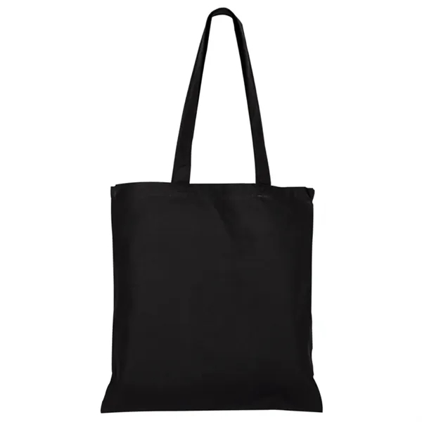 Colored convention cotton canvas tote bag plus 1 color silkscreen imprint... from ASI 37218 Athena Promo (tm)