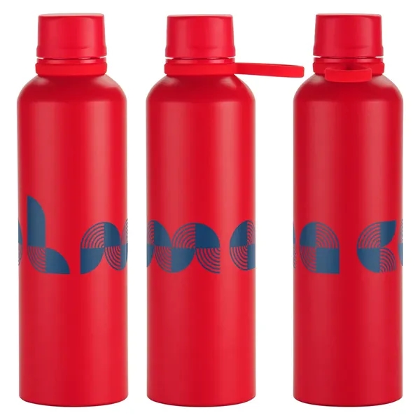 25 oz Recycled Aluminum Bottle with Silicone Loop... from ASI 36730 Ariel Premium Supply Inc