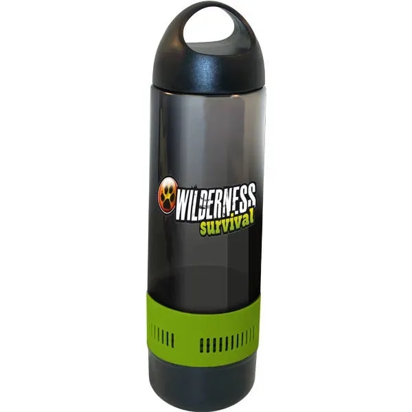 17 oz. Bluetooth® Speaker Sport Bottle, Full Color Digital... from ASI 30270 Aakron Line
