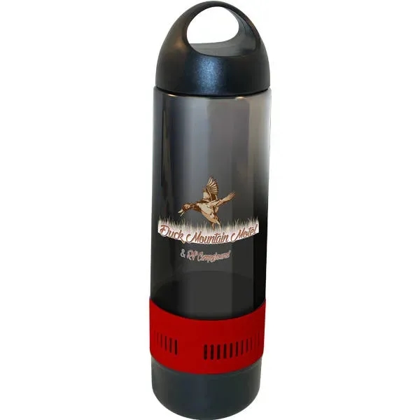 17 oz. Bluetooth® Speaker Sport Bottle, Full Color Digital... from ASI 30270 Aakron Line