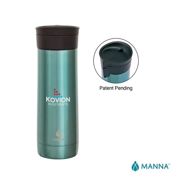 3"  x 9.12"  x 3.5" Manna™ 17-ounce Verve insulated... from ASI 67866 Logomark/Valumark