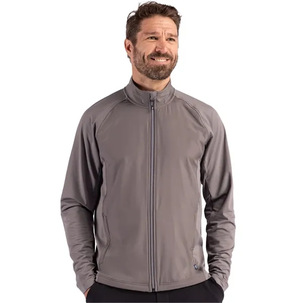 Men's jacket with a full-zip, wind resistance, zipper, pockets, and locker... from ASI 47965 Cutter & Buck