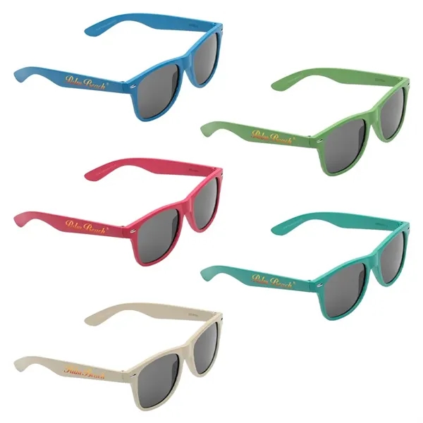 Wheat straw and polypropylene plastic sunglasses with polycarbonate UV400 lenses.... from ASI 88060 Snugz/USA Inc / Sweda®