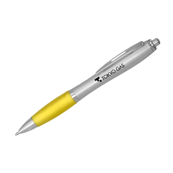 Ballpoint pen with rubber grip.... from ASI 52710 Lincoln Line