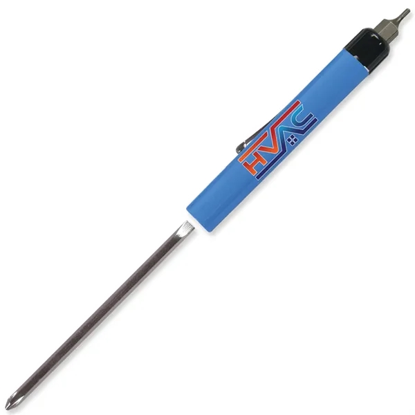 6" x 0.5" Diameter screwdriver with flat blade that reverses to... from ASI 54040 Fey Promo / Mi Line by Fey