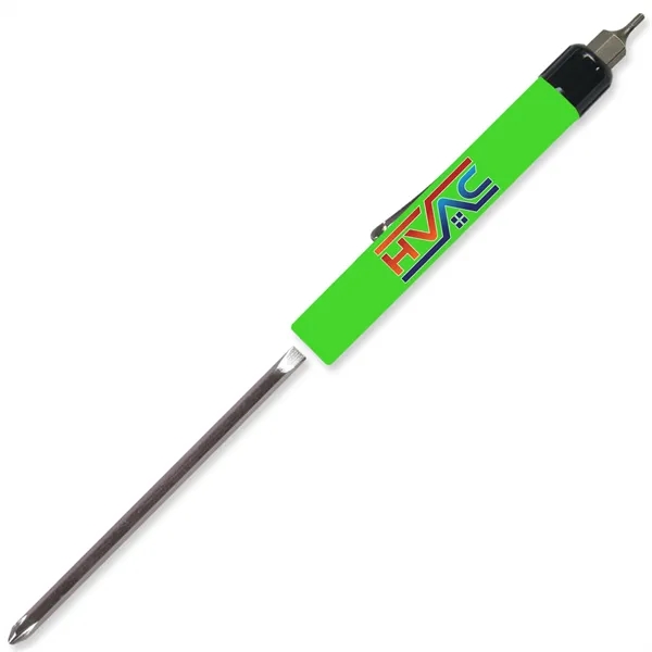 6" x 0.5" Diameter screwdriver with flat blade that reverses to... from ASI 54040 Fey Promo / Mi Line by Fey