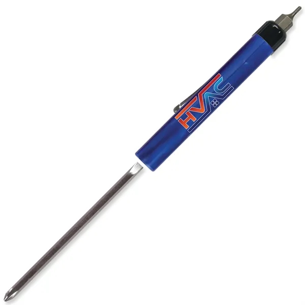 6" x 0.5" Diameter screwdriver with flat blade that reverses to... from ASI 54040 Fey Promo / Mi Line by Fey