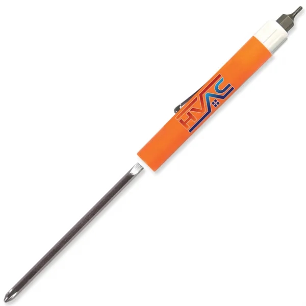 6" x 0.5" Diameter screwdriver with flat blade that reverses to... from ASI 54040 Fey Promo / Mi Line by Fey