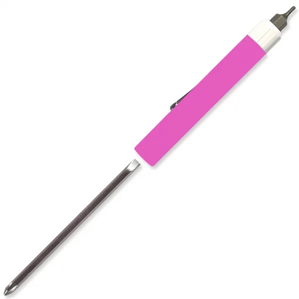 6" x 0.5" Diameter screwdriver with flat blade that reverses to... from ASI 54040 Fey Promo / Mi Line by Fey