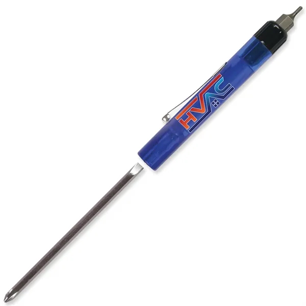 6" x 0.5" Diameter screwdriver with flat blade that reverses to... from ASI 54040 Fey Promo / Mi Line by Fey