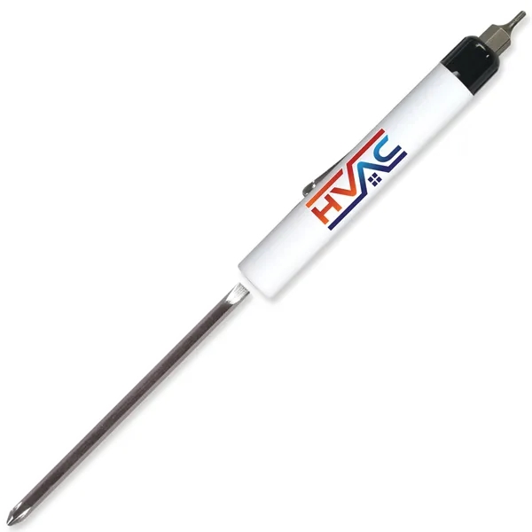 6" x 0.5" Diameter screwdriver with flat blade that reverses to... from ASI 54040 Fey Promo / Mi Line by Fey