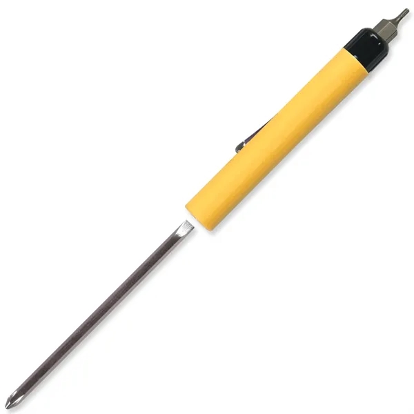 6" x 0.5" Diameter screwdriver with flat blade that reverses to... from ASI 54040 Fey Promo / Mi Line by Fey