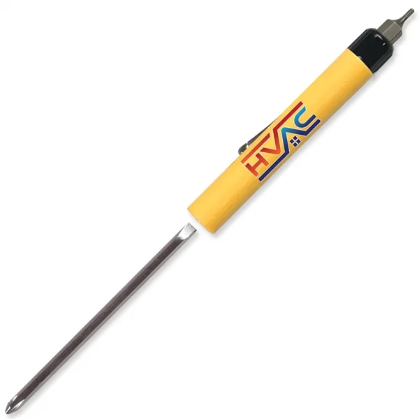 6" x 0.5" Diameter screwdriver with flat blade that reverses to... from ASI 54040 Fey Promo / Mi Line by Fey