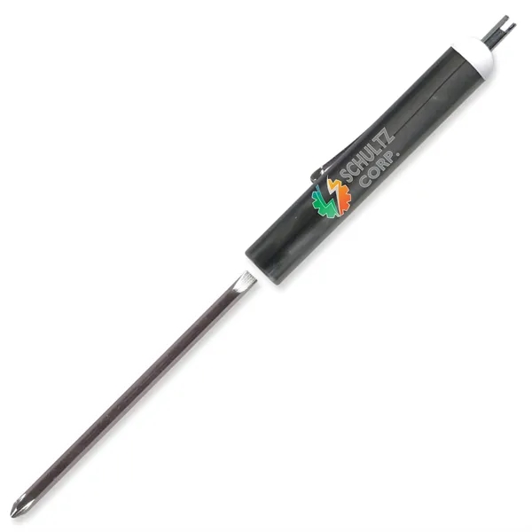 Flat blade screwdriver with a valve stem top that can reverse... from ASI 54040 Fey Promo / Mi Line by Fey