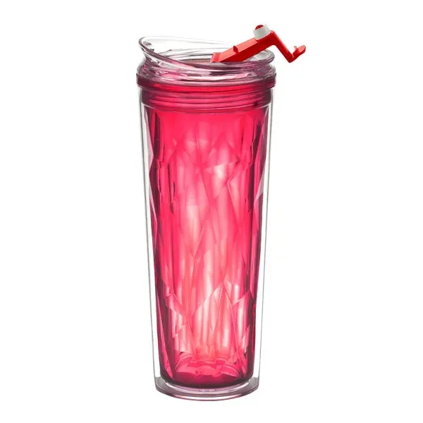 18 oz. double wall acrylic plastic tumbler with geometric liner, slip... from ASI 57800 Gordon Sinclair / Gordon Sinclair®