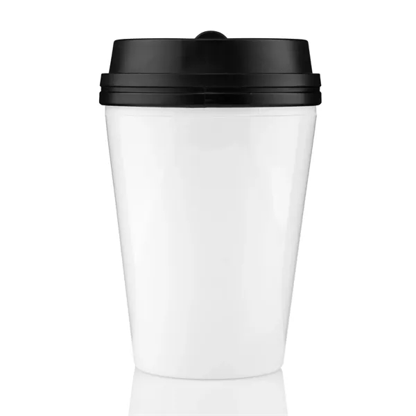 10 ounce double wall insulated tumbler with threaded slide-lock silicone lid.... from ASI 57800 Gordon Sinclair / Gordon Sinclair®