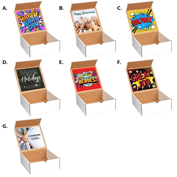 24 pack snack bundle including sweet and salty snacks.... from ASI 68507 The Magnet Group / The 1919 Candy Company