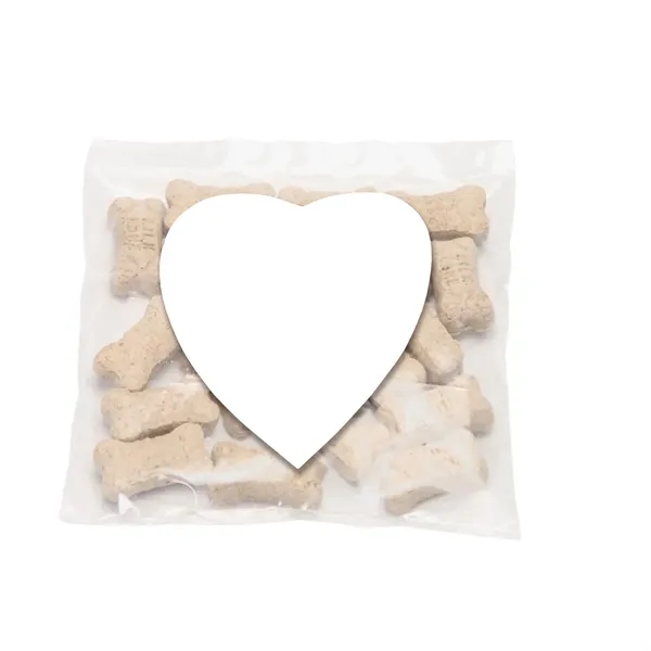 Mini Snack Bag with Large Heart Magnet Pet Fill... from ASI 68507 The Magnet Group