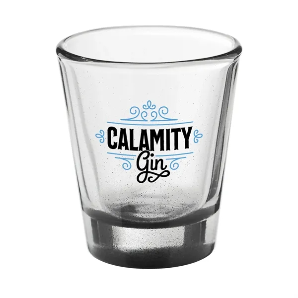 1.75 oz. customized shot glass.... from ASI 68507 The Magnet Group / Benchmark Crystal & Clocks