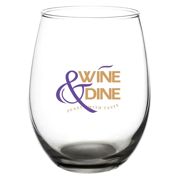 15 oz. stemless wine glass.... from ASI 68507 The Magnet Group / Benchmark Crystal & Clocks
