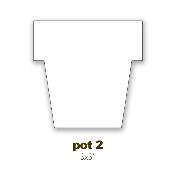 Printed seed paper shape.... from ASI 40646 Bloomin Promotions / Bloomin' Promotions™