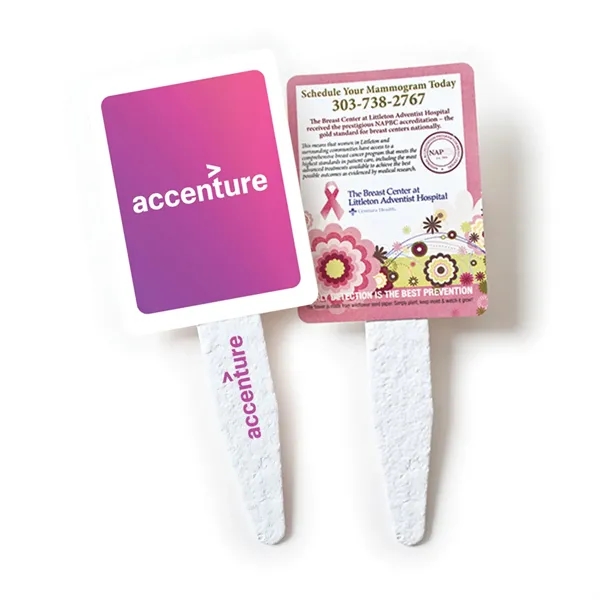 Garden marker/fan stick.... from ASI 40646 Bloomin Promotions / Bloomin' Promotions™