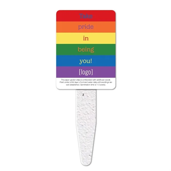 Garden marker/fan stick.... from ASI 40646 Bloomin Promotions / Bloomin' Promotions™