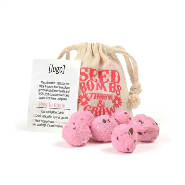 Seed bomb bag, 6.... from ASI 40646 Bloomin Promotions / Bloomin' Promotions™