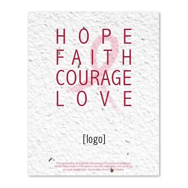 BCA seed paper post card.... from ASI 40646 Bloomin Promotions / Bloomin' Promotions™