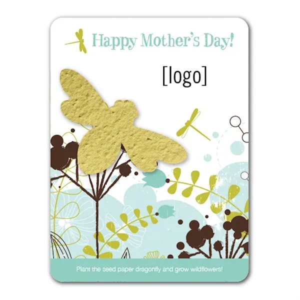 Gift pack features a recycled info card and plantable piece of... from ASI 40646 Bloomin Promotions / Bloomin' Promotions™