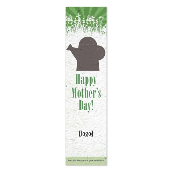 Printed seed paper bookmark.... from ASI 40646 Bloomin Promotions / Bloomin' Promotions™