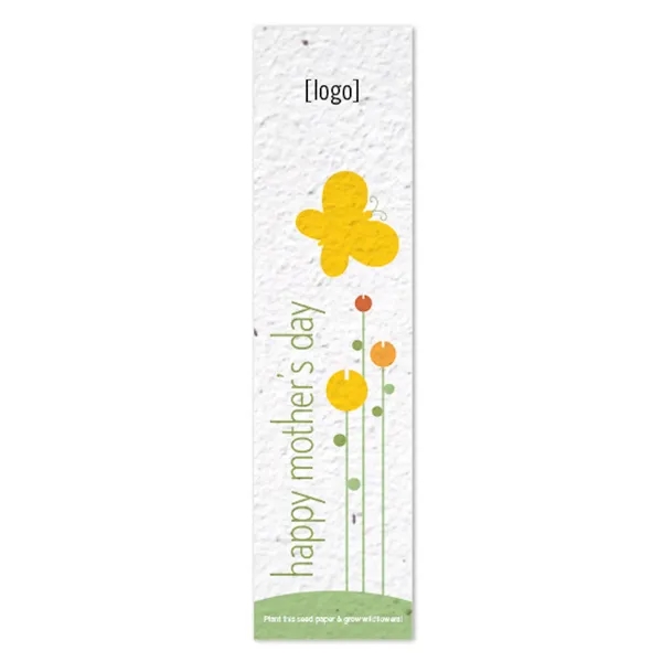 Printed seed paper bookmark.... from ASI 40646 Bloomin Promotions / Bloomin' Promotions™