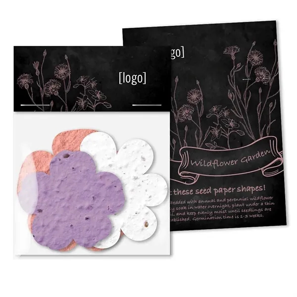 Gift pack features a recycled info card and plantable seed paper... from ASI 40646 Bloomin Promotions / Bloomin' Promotions™