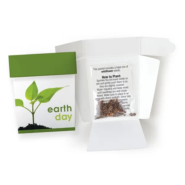 Includes seeds, Planting Pot shaped backer card, and eco-cello.... from ASI 40646 Bloomin Promotions / Bloomin' Promotions™