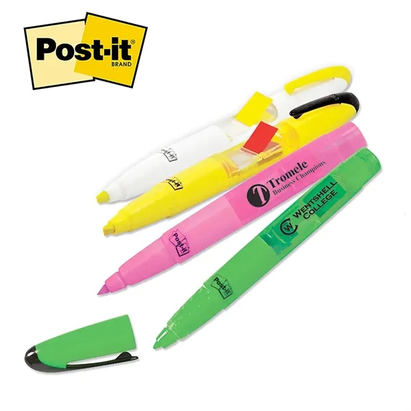 Classic series highlighter tool with 50-count 3/8" tape flags.... from ASI 91240 3M/Promotional Markets Dept