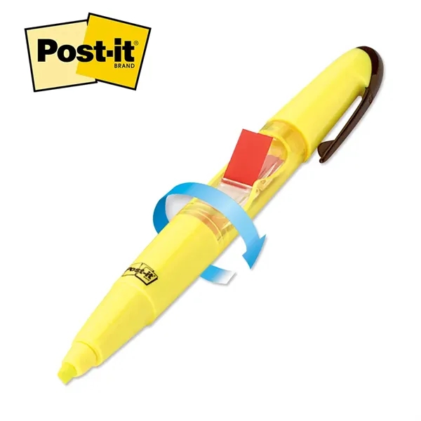 Classic series highlighter tool with 50-count 3/8" tape flags.... from ASI 91240 3M/Promotional Markets Dept