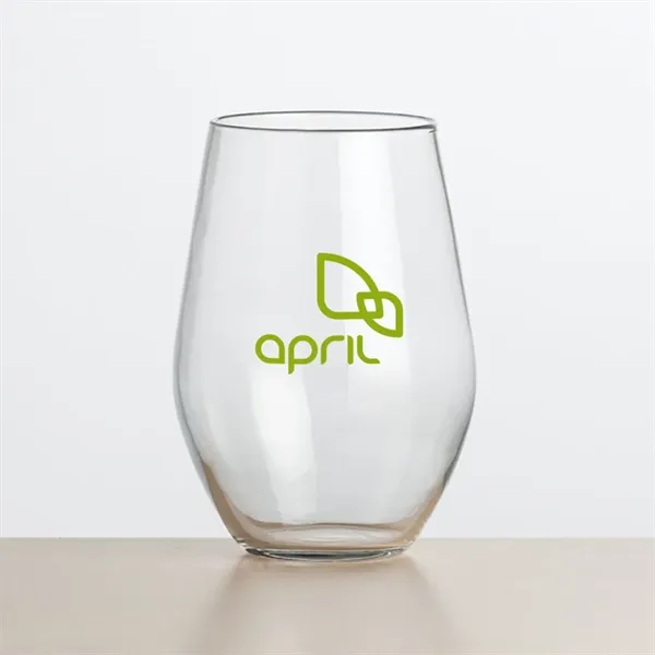 The Vale stemless wine glass collection offers a tall tulip-shaped glass... from ASI 84592 St Regis Group