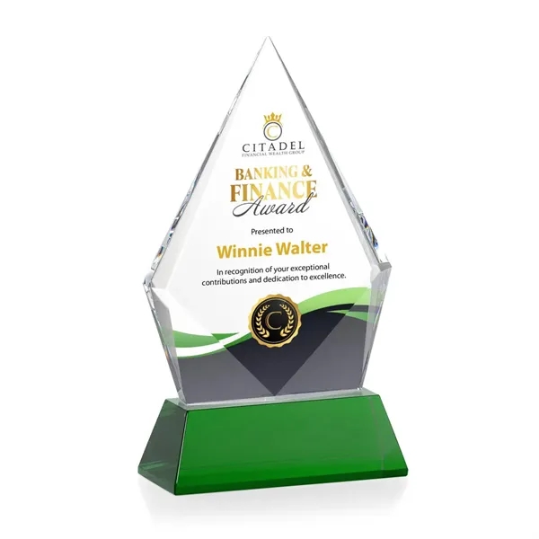 Shelton VividPrint™ Award on Newhaven Base - Green... from ASI 84592 St Regis Group / St Regis