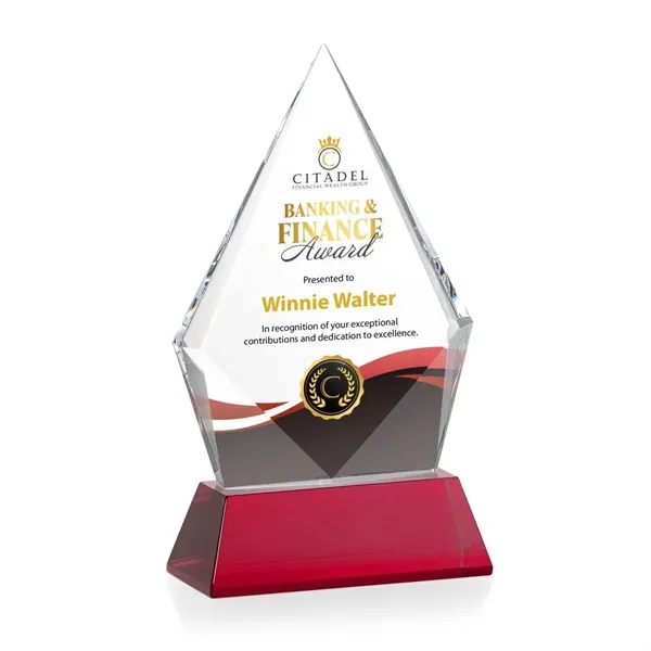 Shelton VividPrint™ Award on Newhaven Base - Red... from ASI 84592 St Regis Group / St Regis