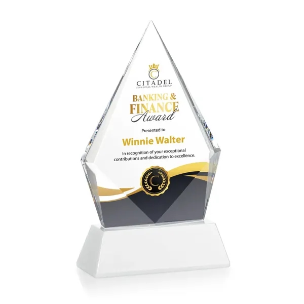 Shelton VividPrint™ Award on Newhaven Base - White... from ASI 84592 St Regis Group / St Regis