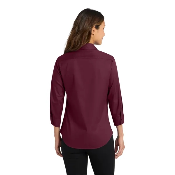 Port Authority Ladies 3/4-Sleeve Easy Care Shirt.... from ASI 84863 SanMar