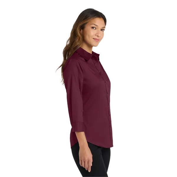 Port Authority Ladies 3/4-Sleeve Easy Care Shirt.... from ASI 84863 SanMar