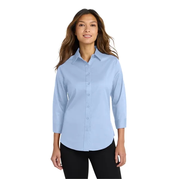 Port Authority Ladies 3/4-Sleeve Easy Care Shirt.... from ASI 84863 SanMar