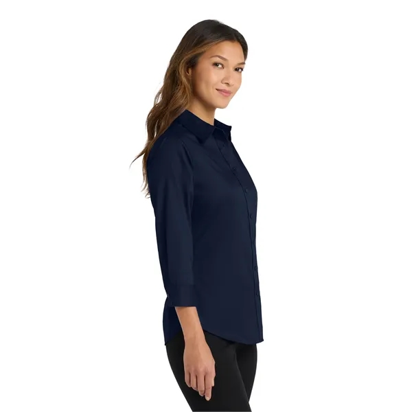Port Authority Ladies 3/4-Sleeve Easy Care Shirt.... from ASI 84863 SanMar