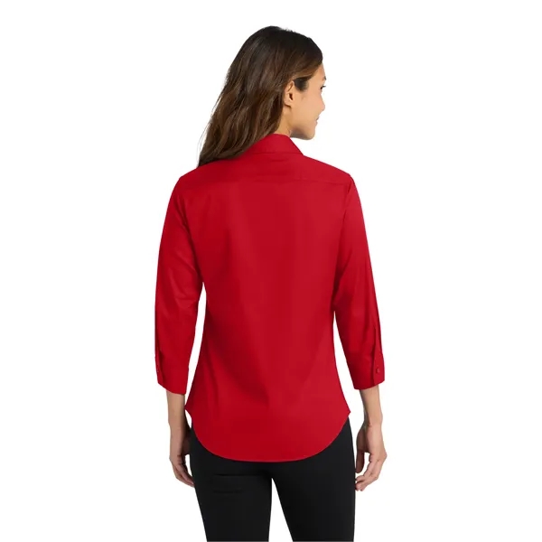 Port Authority Ladies 3/4-Sleeve Easy Care Shirt.... from ASI 84863 SanMar