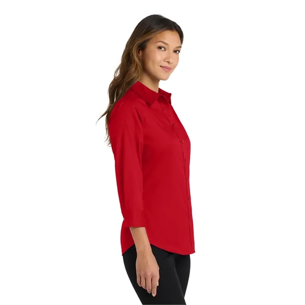 Port Authority Ladies 3/4-Sleeve Easy Care Shirt.... from ASI 84863 SanMar