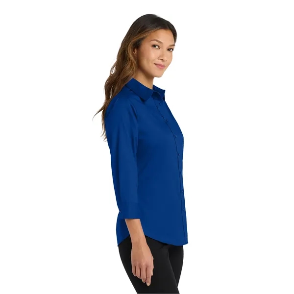 Port Authority Ladies 3/4-Sleeve Easy Care Shirt.... from ASI 84863 SanMar