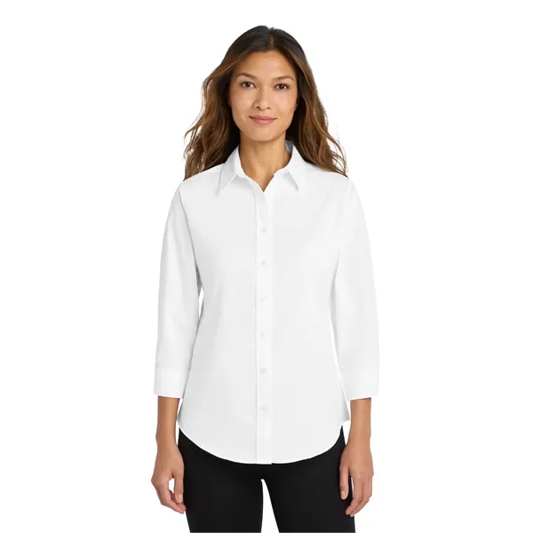 Port Authority Ladies 3/4-Sleeve Easy Care Shirt.... from ASI 84863 SanMar