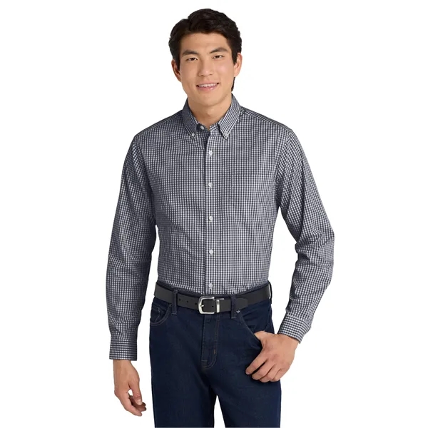 Port Authority Broadcloth Gingham Easy Care Shirt... from ASI 84863 SanMar