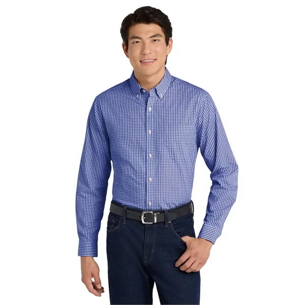Port Authority Broadcloth Gingham Easy Care Shirt... from ASI 84863 SanMar